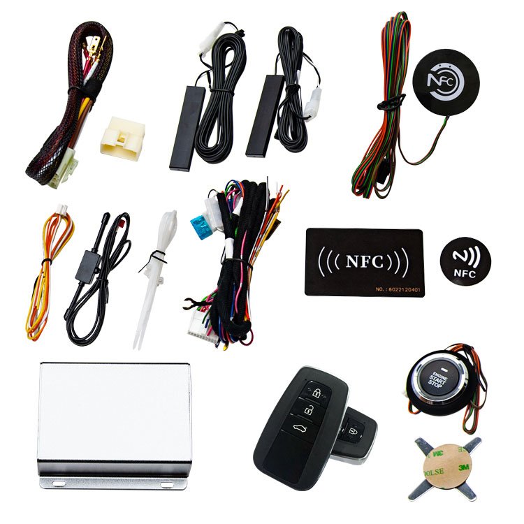 Factory Price Universal Ovi Push Start Keyless Entry System Car Auto Start Stop Button